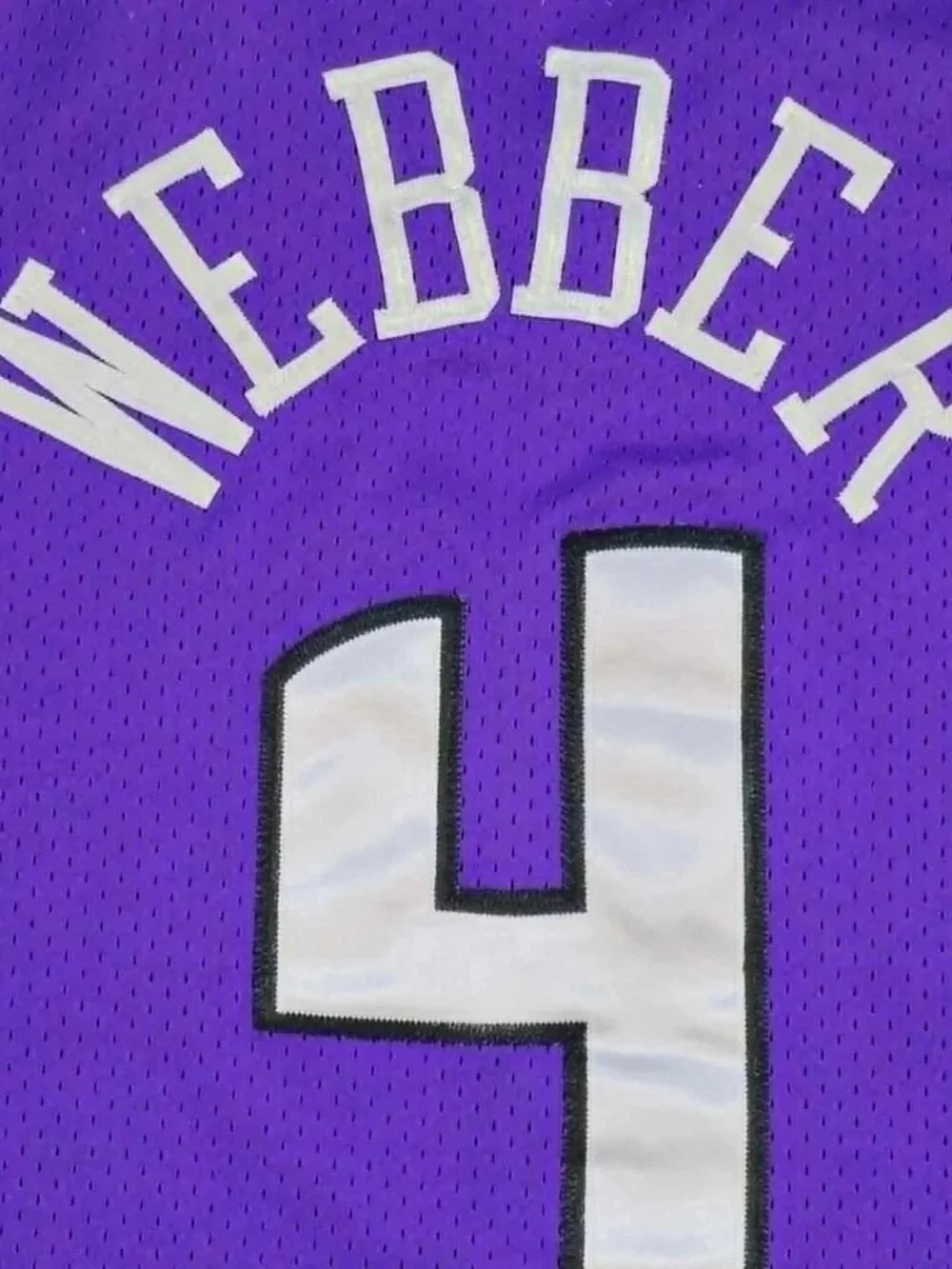 Sacramento Kings Vintage Chris Webber Nike Sewn Basketball Jersey